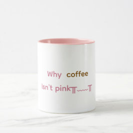 Rosa Kaffeetasse