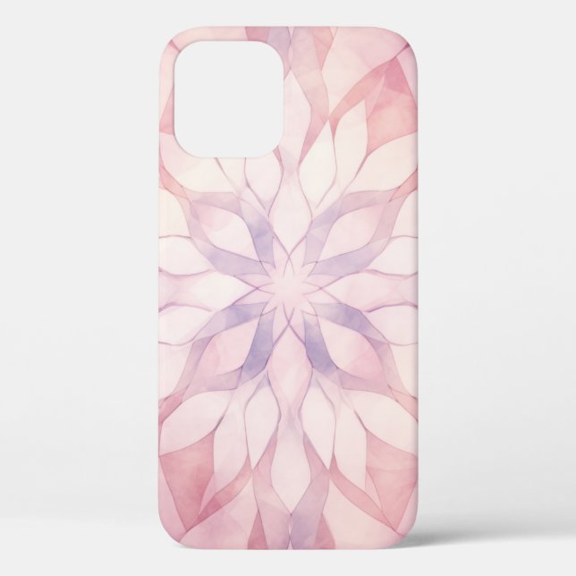 Rosa Kaleidoskop Case-Mate iPhone Hülle (Rückseite)