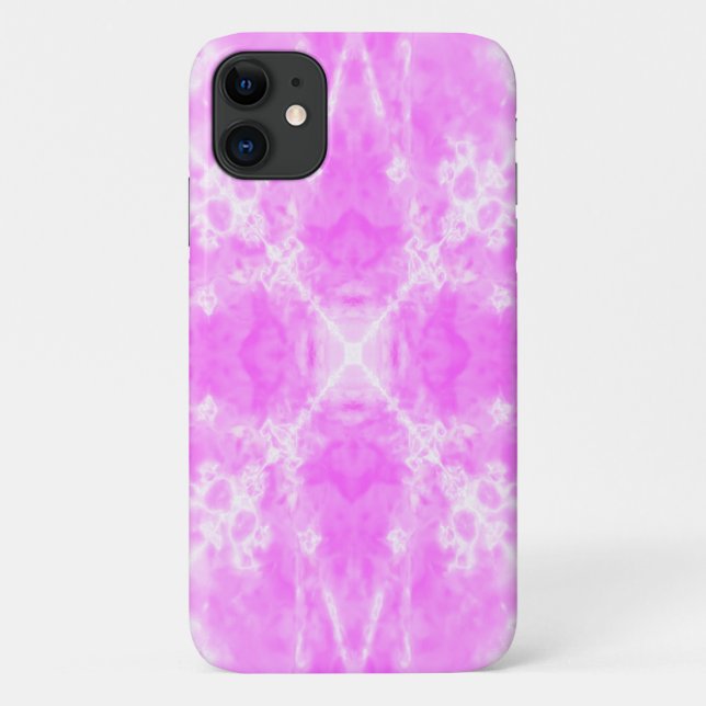 Rosa Kaleidoskop Case-Mate iPhone Hülle (Rückseite)