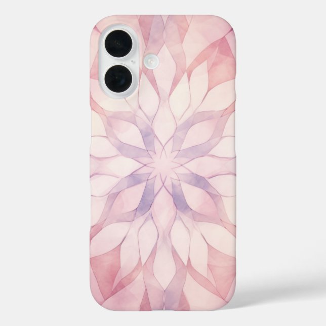 Rosa Kaleidoskop Case-Mate iPhone Hülle (Rückseite)