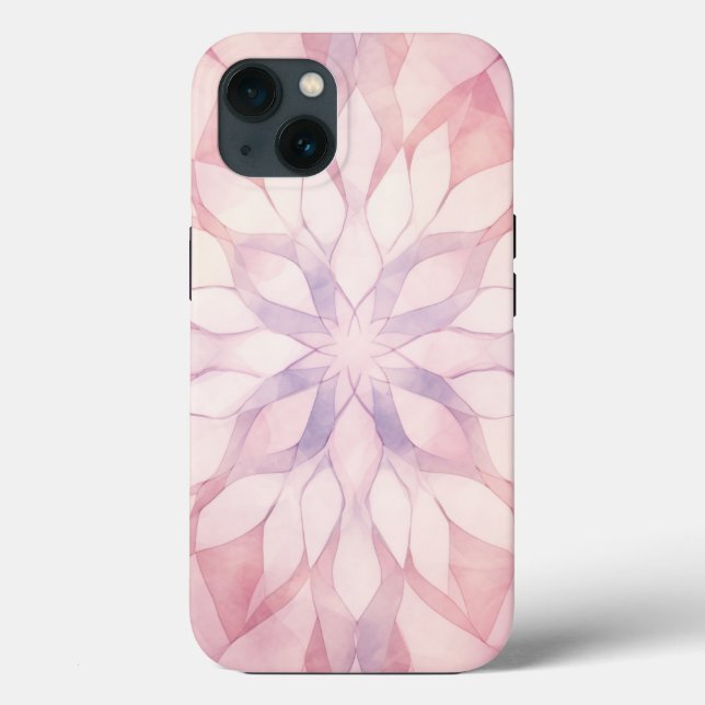 Rosa Kaleidoskop Case-Mate iPhone Hülle (Rückseite)