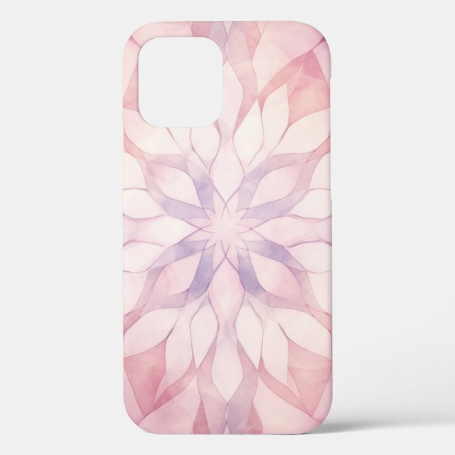 Rosa Kaleidoskop Case-Mate iPhone Hülle (Rückseite)