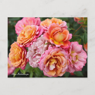 Rosa Kaleidoskop [Postkarte] Postkarte