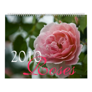 Rosa Kalender der Rosen-2010