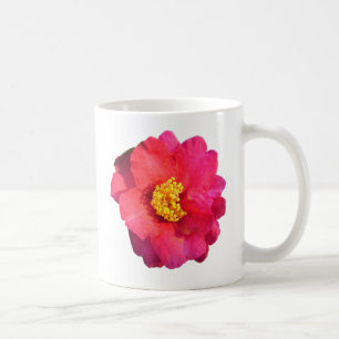 Rosa Kamelie-Blume Tasse