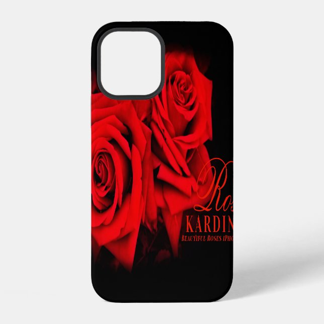 Rosa Kardinal  iPhone Hülle (Rückseite)