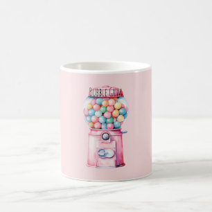 Rosa Kaugummi Kaffeetasse