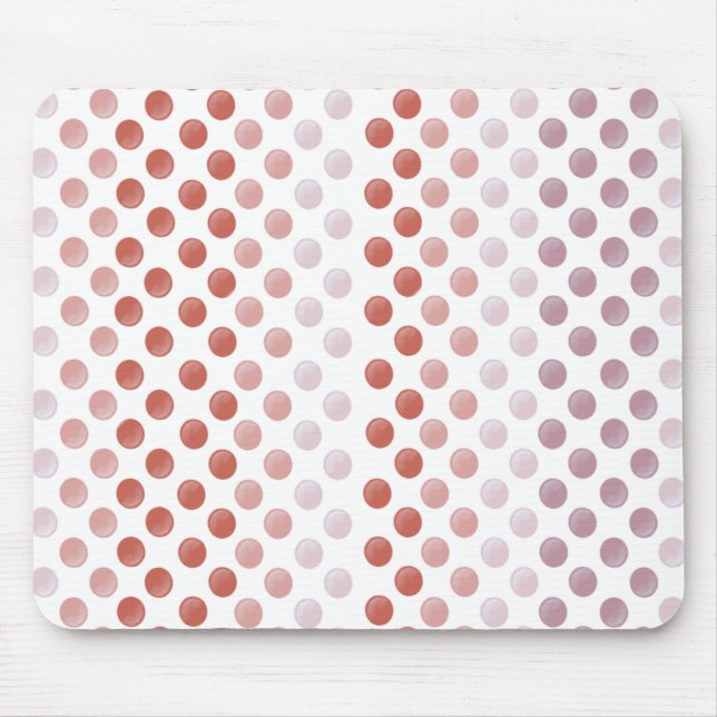 Rosa Kaugummi lässt Mausknöpfe fallen Mousepad (Vorne)