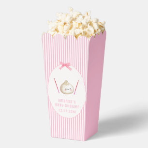 Rosa Kawaii Asiatische Teigtaschen-Baby-Party-Popc Geschenkschachtel