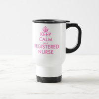 Rosa 'Keep Calm, ich bin eine examinierte Krankens