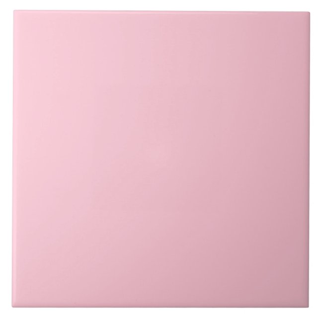 Rosa Keramik Tile. Fliese (Vorderseite)