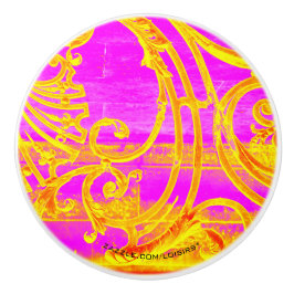 Rosa Keramik Ziehen Keramikknauf