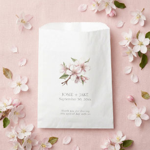 Rosa Kirschblüte Blume Gefallen Tasche Geschenktütchen