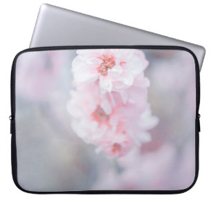 ROSA KIRSCHBLÜTE IN NAHAUFNAHME-FOTOGRAFIE LAPTOPSCHUTZHÜLLE