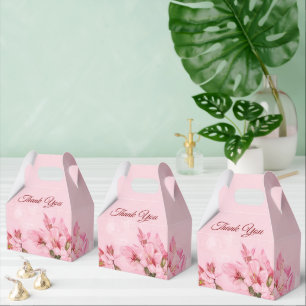 Rosa Kirschblüten Geschenkschachtel