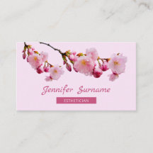 Rosa Kirschblüten-Sakura-Ästhetikerin-Hautpflege