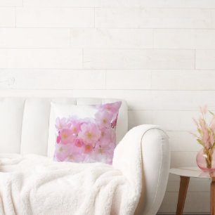 Rosa Kirschblüten Sakura Kissen