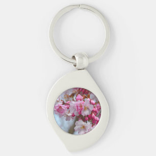Rosa Kirschblüten Schlüsselanhänger