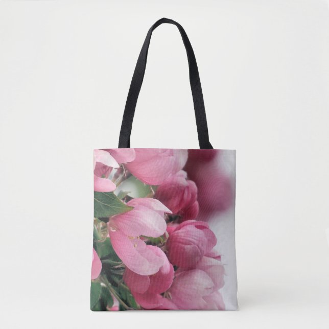 Rosa Kirschblüten - Tasche (Vorderseite)