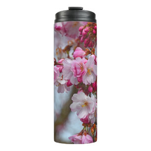 Rosa Kirschblüten Thermosbecher