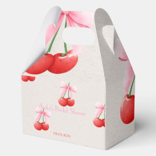 rosa Kirsche Brautparty-Kollektion Geschenkschachtel