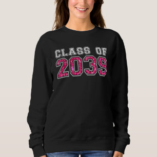 Rosa Klasse Von 2039 Wachse Mit Mir Vorschule 12.  Sweatshirt