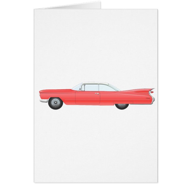 Rosa Klassikwagen (Vorne)