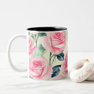Rosa Klassische Tasse