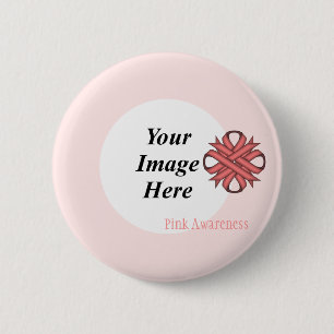 Rosa Kleber-Multifunktionsvorlage von Kenneth Yonc Button