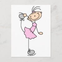 Rosa Kleid Abbildung Skater T - Shirt und Geschenk