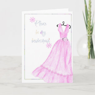 rosa Kleid Einladung