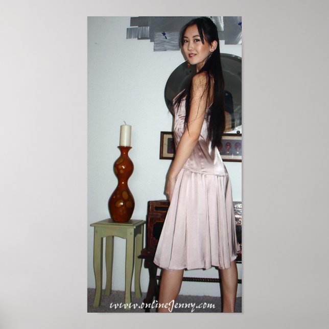 Rosa Kleid Poster (Vorne)