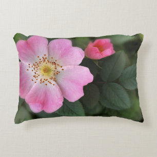 Rosa kleine Blume Dekokissen
