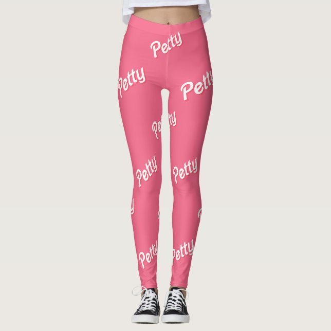 Rosa kleine Leggings (Vorderseite)