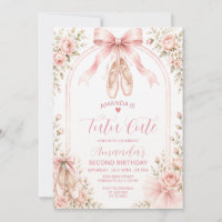 Rosa Koketten-Tutu Süßes Mädchen 2. Geburtstag