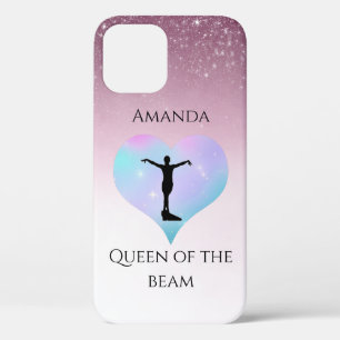 Rosa Königin der Bamgymnastik Personalisiert Case-Mate iPhone Hülle