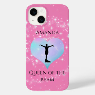 Rosa Königin der Bamgymnastik Personalisiert Case-Mate iPhone 14 Hülle