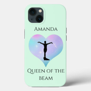 Rosa Königin der Bamgymnastik Personalisiert Case-Mate iPhone Hülle