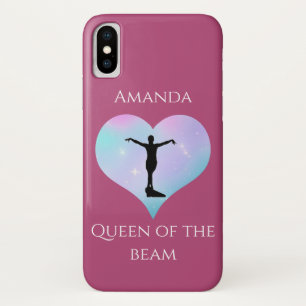 Rosa Königin der Bamgymnastik Personalisiert Case-Mate iPhone Hülle