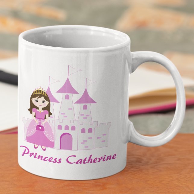Rosa Königliche Prinzessin Burg Wilhelm Tell Kaffeetasse (Von Creator hochgeladen)