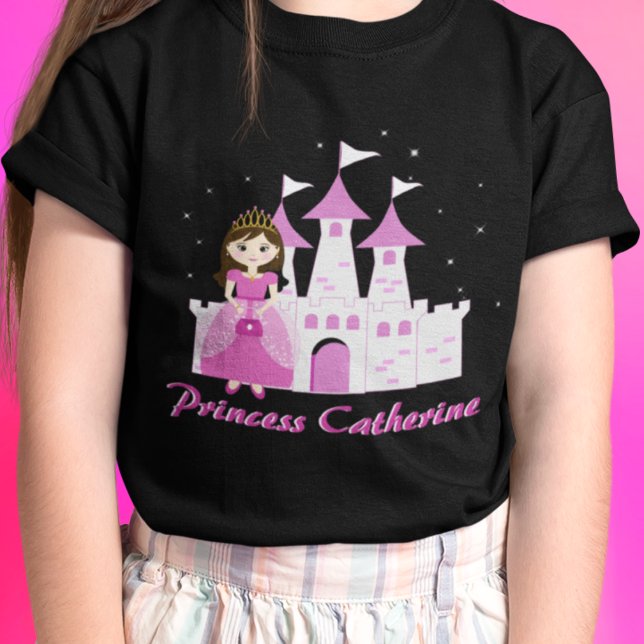 Rosa Königliche Prinzessin Burg Wilhelm Tell T-Shirt (Von Creator hochgeladen)
