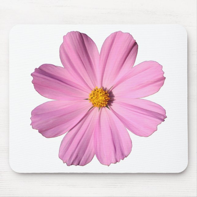 Rosa Kosmos Mousepad (Vorne)