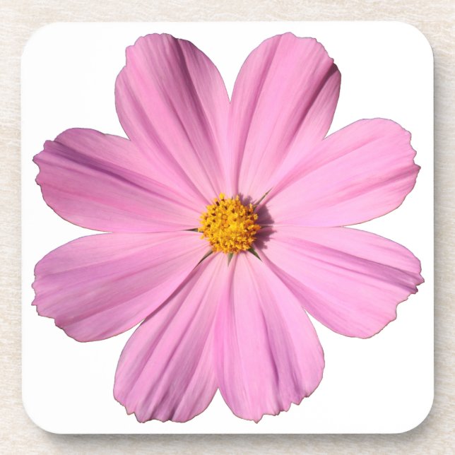 Rosa Kosmos Untersetzer (Vorderseite)