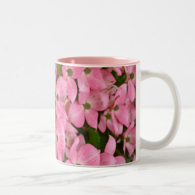 Rosa Kousa-Dogwood-Tasse Zweifarbige Tasse (Rechts)