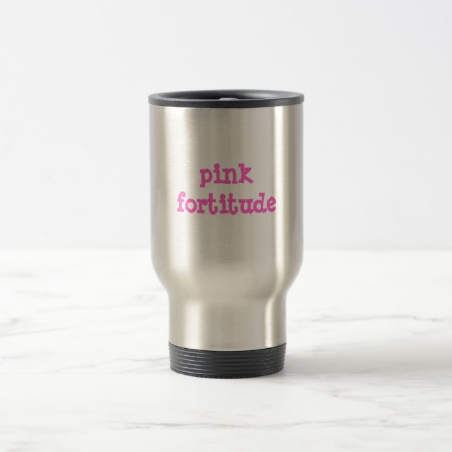 Rosa Kraft-Reise-Tasse Reisebecher (Mittel)
