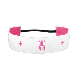 Rosa Krautfisch, nicht schief, Kopfband