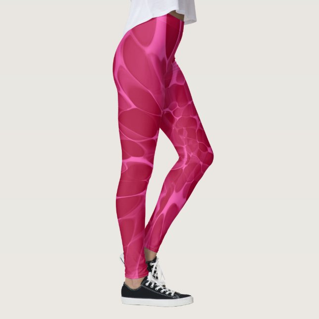 rosa Krawatte Leggings (Rechts)