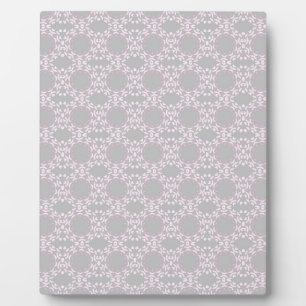 Rosa Kreise Fotoplatte