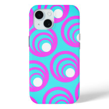 Rosa Kreise Weißer Innenkreis