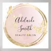 rosa Kreisgestaltung